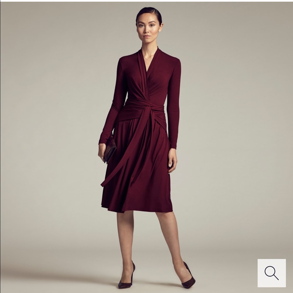 MM LaFleur Waverly skirt in boysenberry